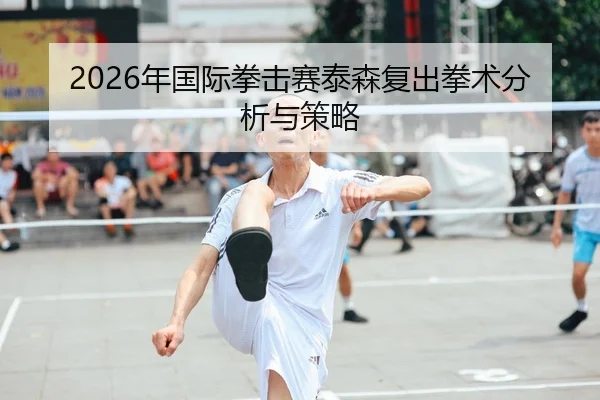 2026年国际拳击赛泰森复出拳术分析与策略（6686.com）